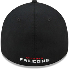 Atlanta Falcons New Era Flawless Stripe 39THIRTY Flex Hat - Black cheap