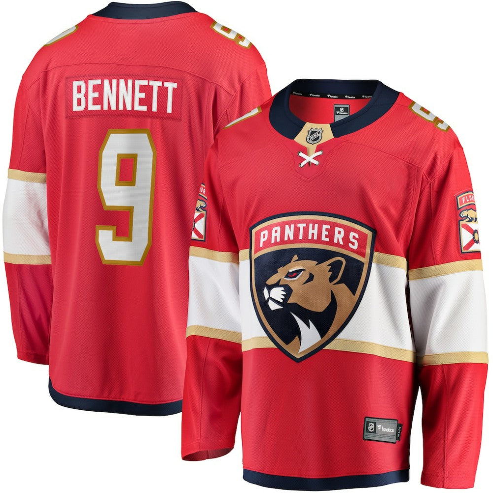 Sam Bennett Florida Panthers Fanatics Home Breakaway Replica Jersey - Red Jerseys