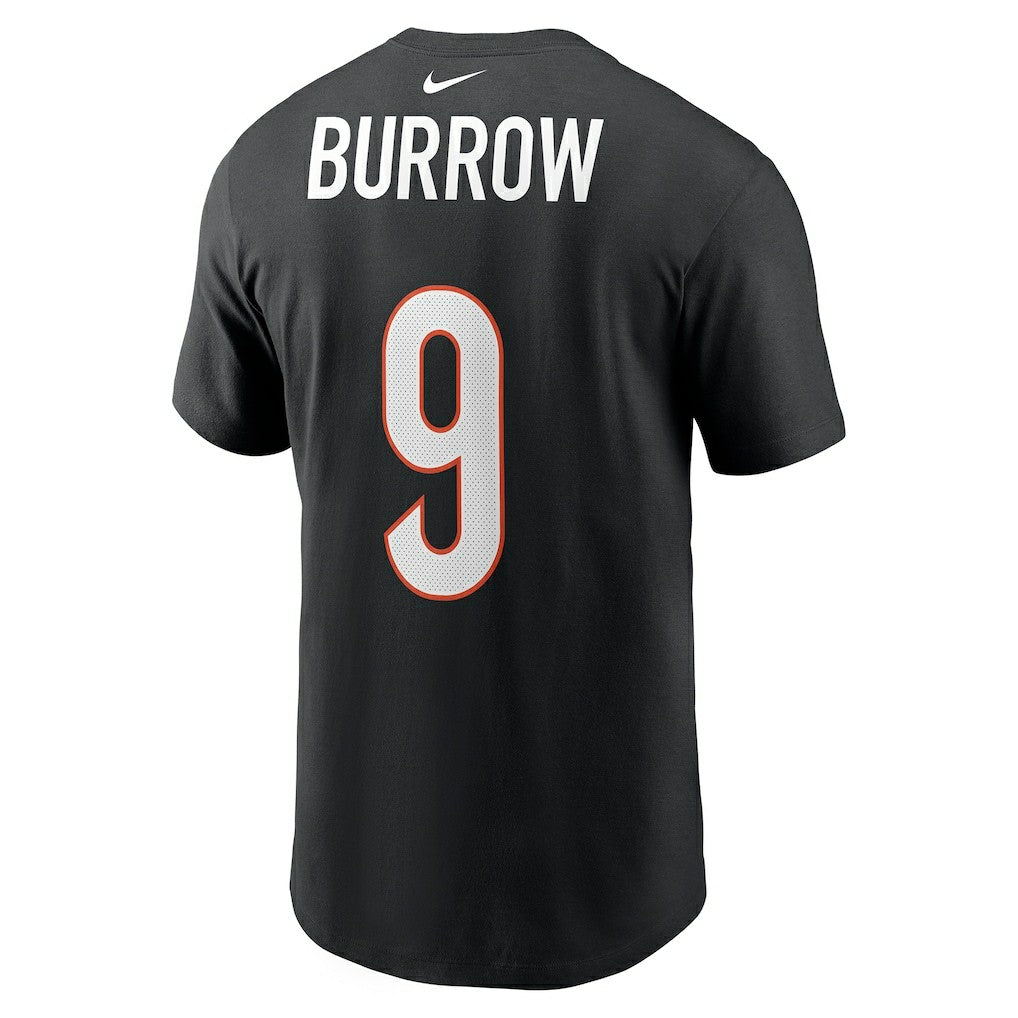 Joe Burrow Cincinnati Bengals Player Name & Number T-Shirt - Black sale