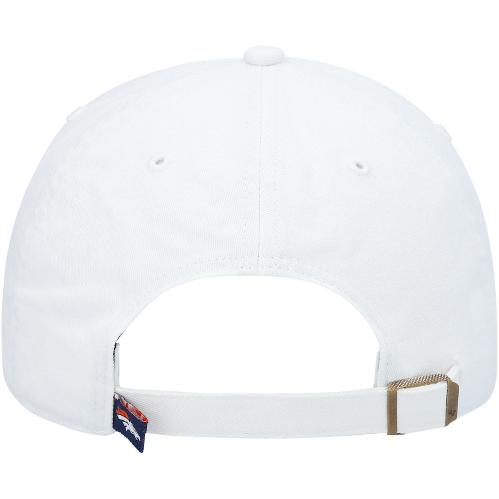 Denver Broncos '47 Clean Up Adjustable Hat - White cheap
