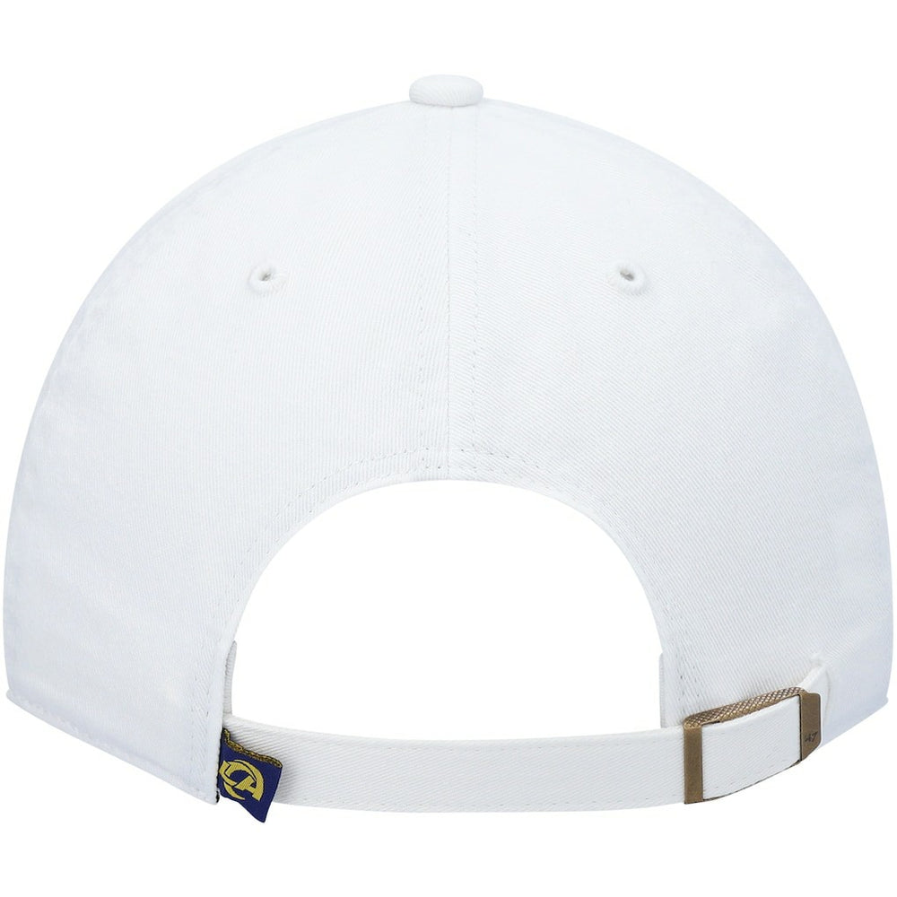 Los Angeles Rams '47 Logo Clean Up Adjustable Hat - White for sale
