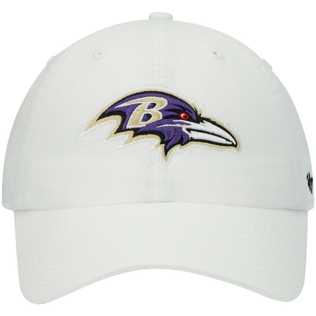 Baltimore Ravens '47 Clean Up Adjustable Hat - White cheap