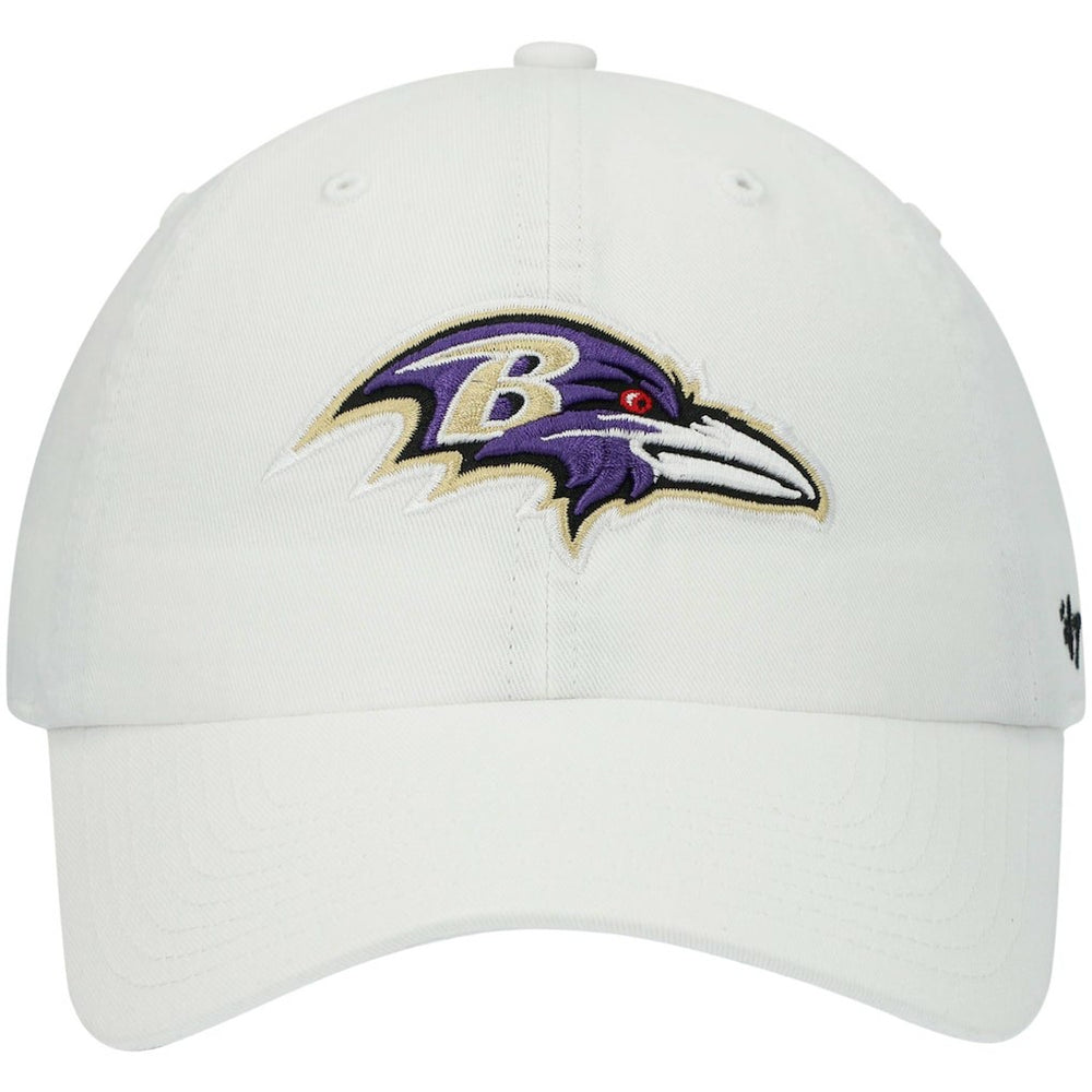 Baltimore Ravens '47 Clean Up Adjustable Hat - White cheap