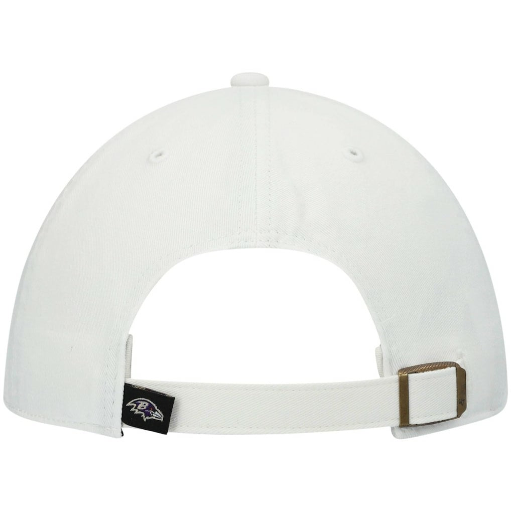 Baltimore Ravens '47 Clean Up Adjustable Hat - White cheap