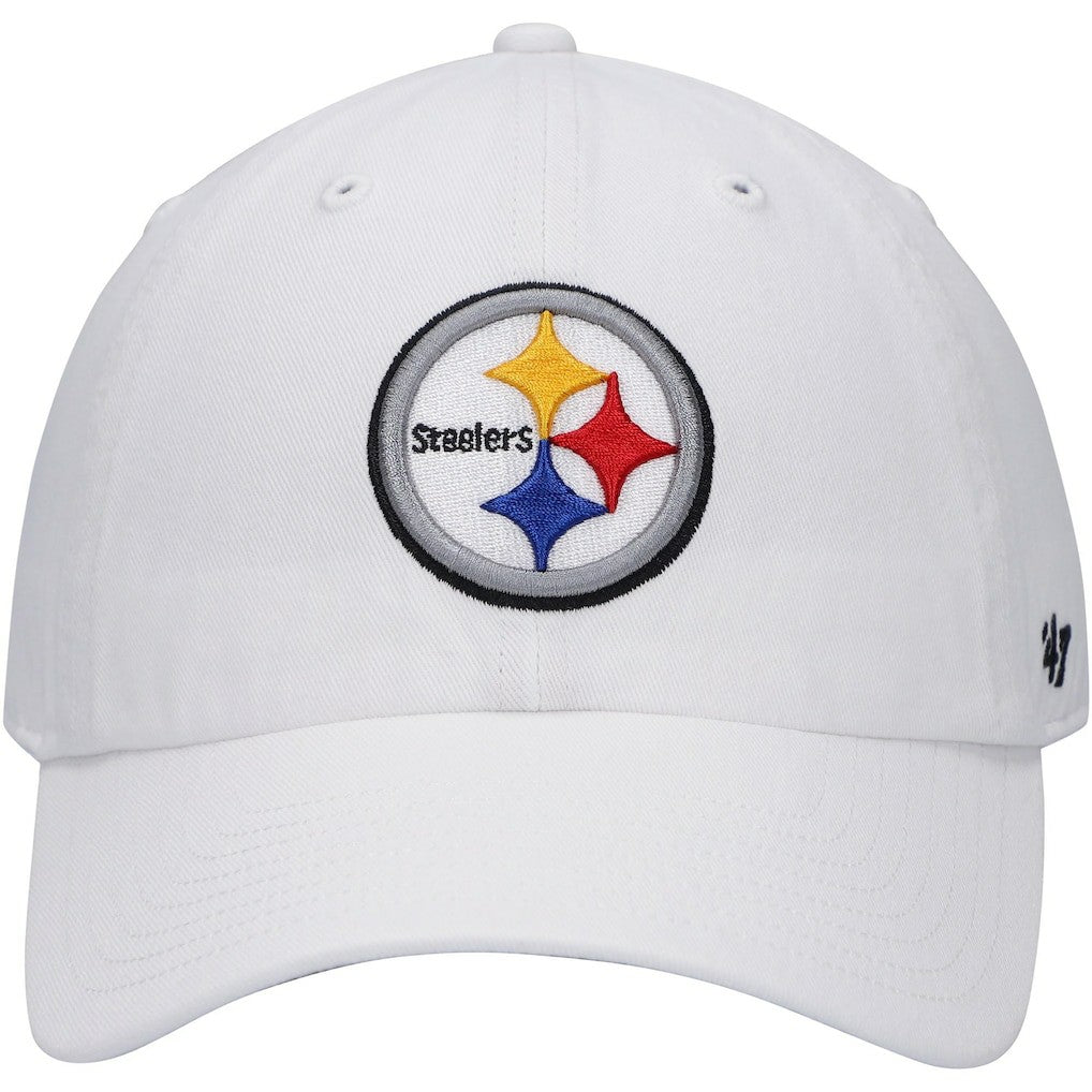Pittsburgh Steelers '47 Logo Clean Up Adjustable Hat - White sale