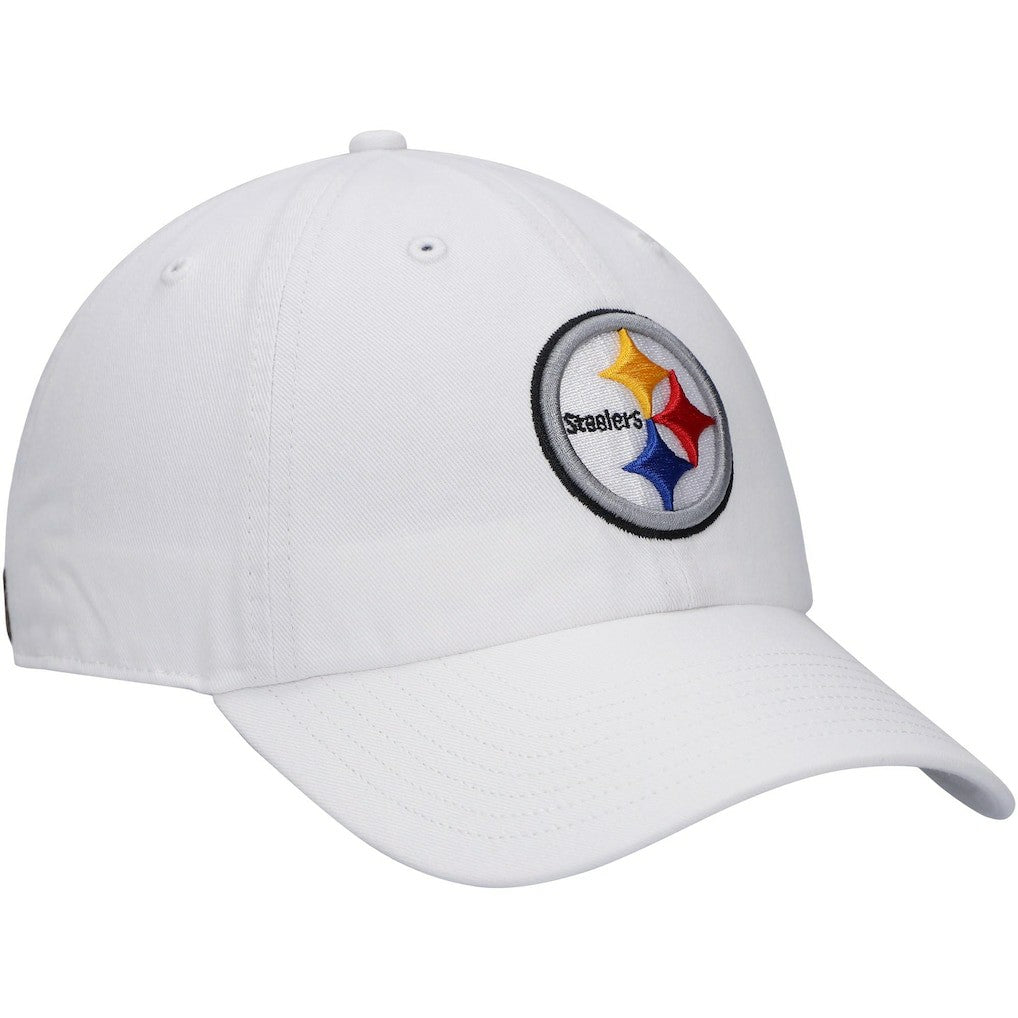 Pittsburgh Steelers '47 Logo Clean Up Adjustable Hat - White sale