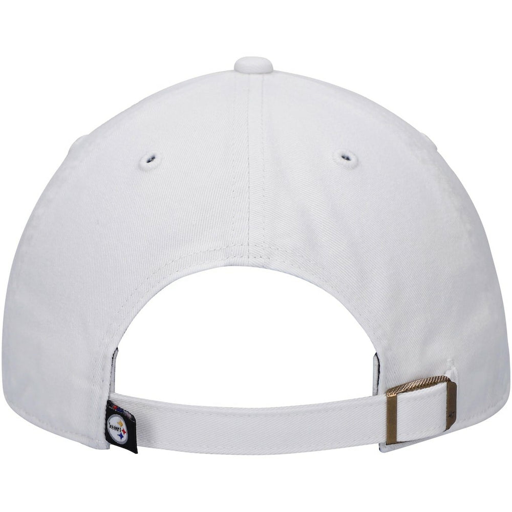 Pittsburgh Steelers '47 Logo Clean Up Adjustable Hat - White sale