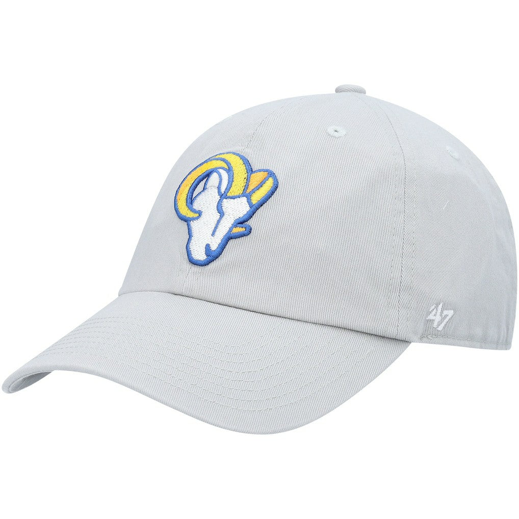 Los Angeles Rams '47 Logo Clean Up Adjustable Hat - Gray for sale