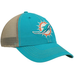 Miami Dolphins '47 Trawler Trucker Clean Up Snapback Hat - Aqua/Natural discount