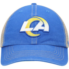 Los Angeles Rams '47 LA Trawler Trucker Clean Up Snapback Hat - Royal/Natural for sale