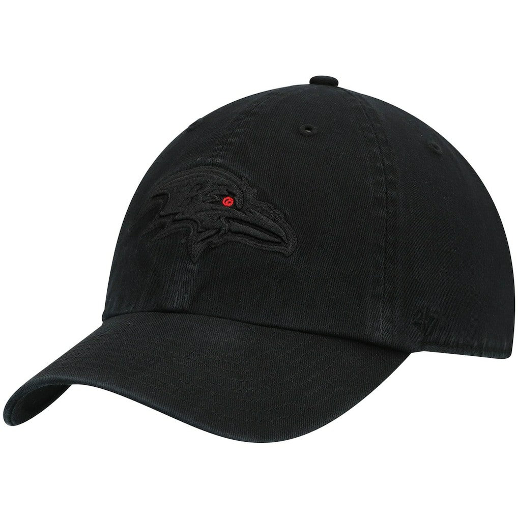 Baltimore Ravens '47 Team Tonal Clean Up Adjustable Hat - Black sale