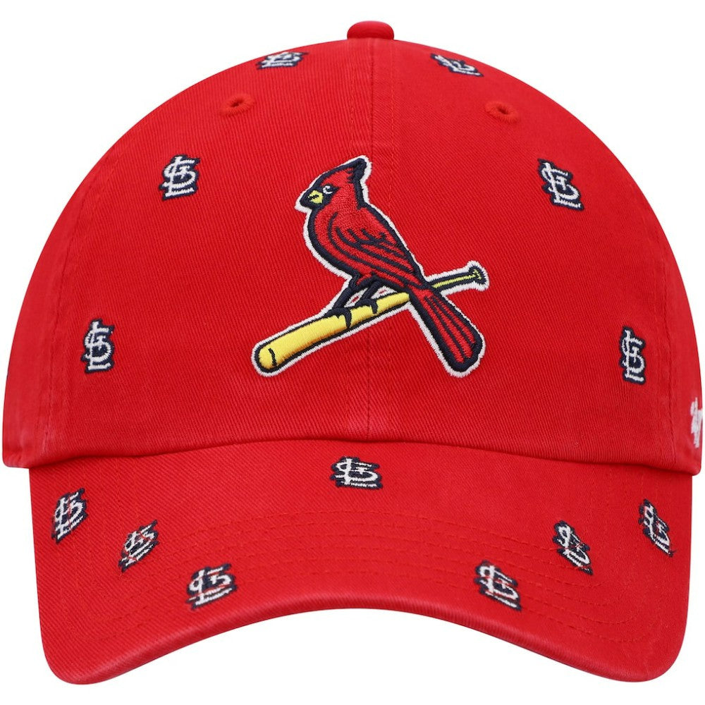 St. Louis Cardinals Confetti Clean Up Adjustable Hat Red