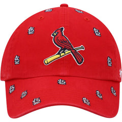 St. Louis Cardinals Confetti Clean Up Adjustable Hat Red