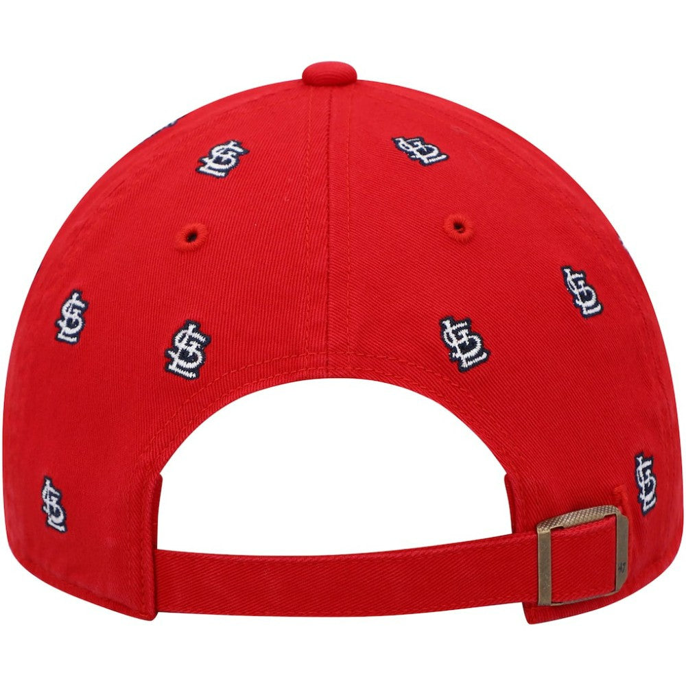 St. Louis Cardinals Confetti Clean Up Adjustable Hat Red