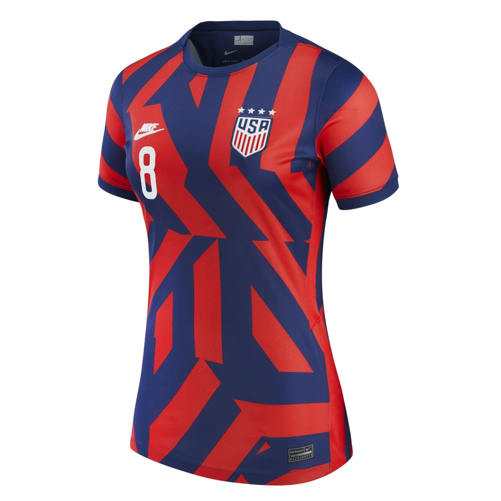 Julie Ertz USWNT Women's 2021/22 Away Vapor Match Player Jersey - Blue on sale