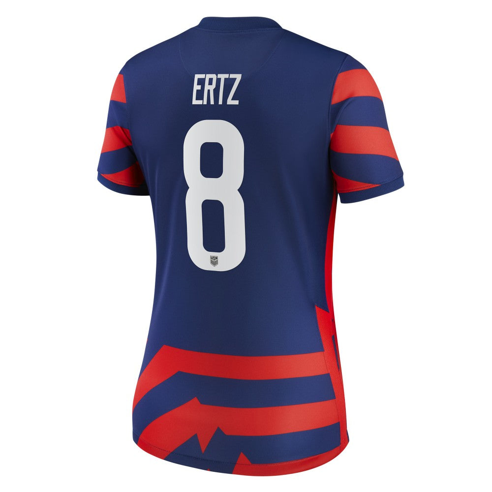 Julie Ertz USWNT Women's 2021/22 Away Vapor Match Player Jersey - Blue on sale