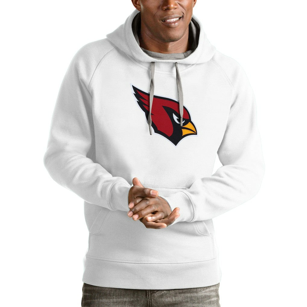 Arizona Cardinals Antigua Victory Pullover Hoodie - White discount
