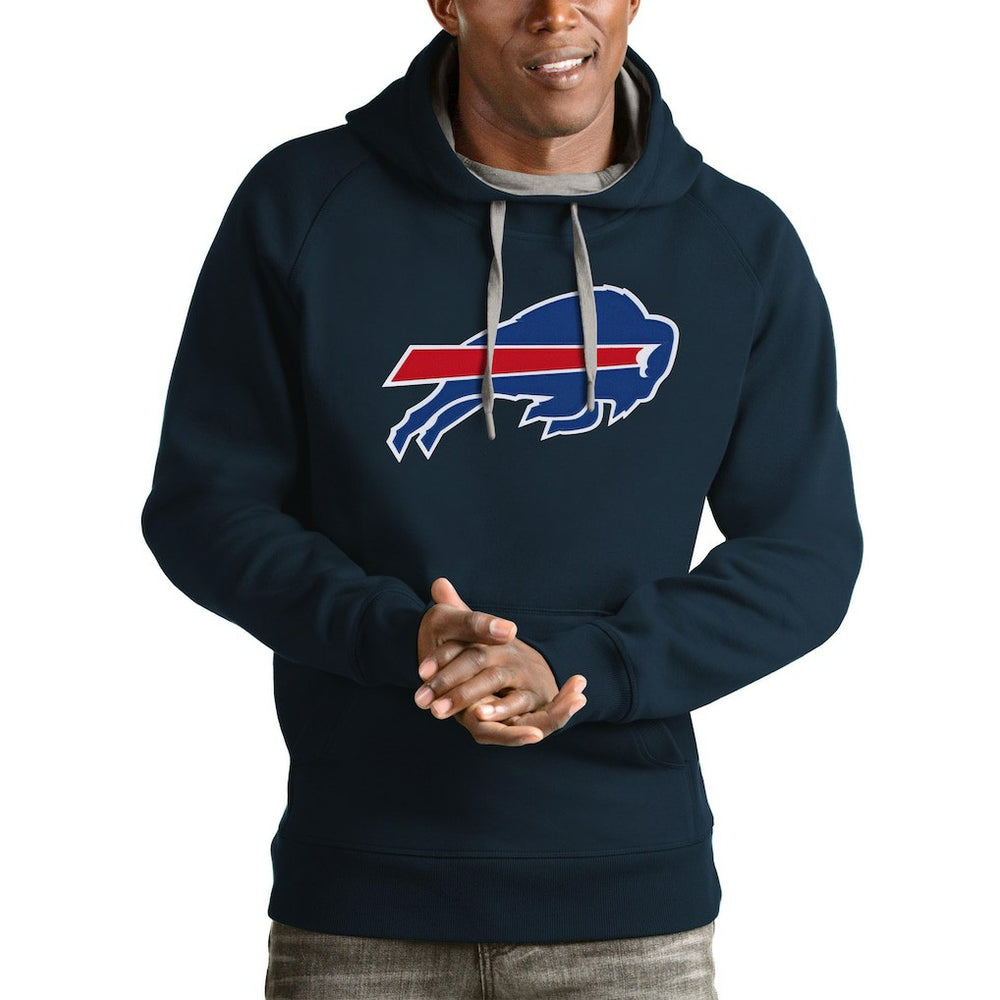 Buffalo Bills Antigua Victory Pullover Hoodie - Navy online