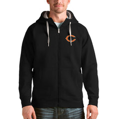 Chicago Bears Antigua Victory Full-Zip Hoodie - Black on sale