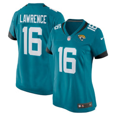 Trevor Lawrence Jacksonville Jaguars Women's Player Game Jersey - Teal for sale