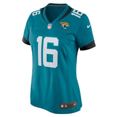 Trevor Lawrence Jacksonville Jaguars Women's Player Game Jersey - Teal for sale