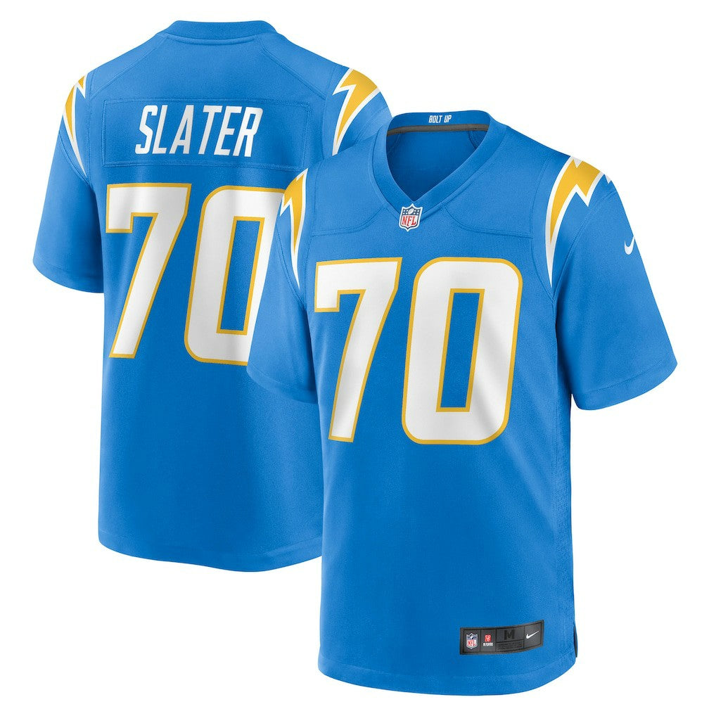 Rashawn Slater Los Angeles Chargers Game Jersey - Powder Blue on sale
