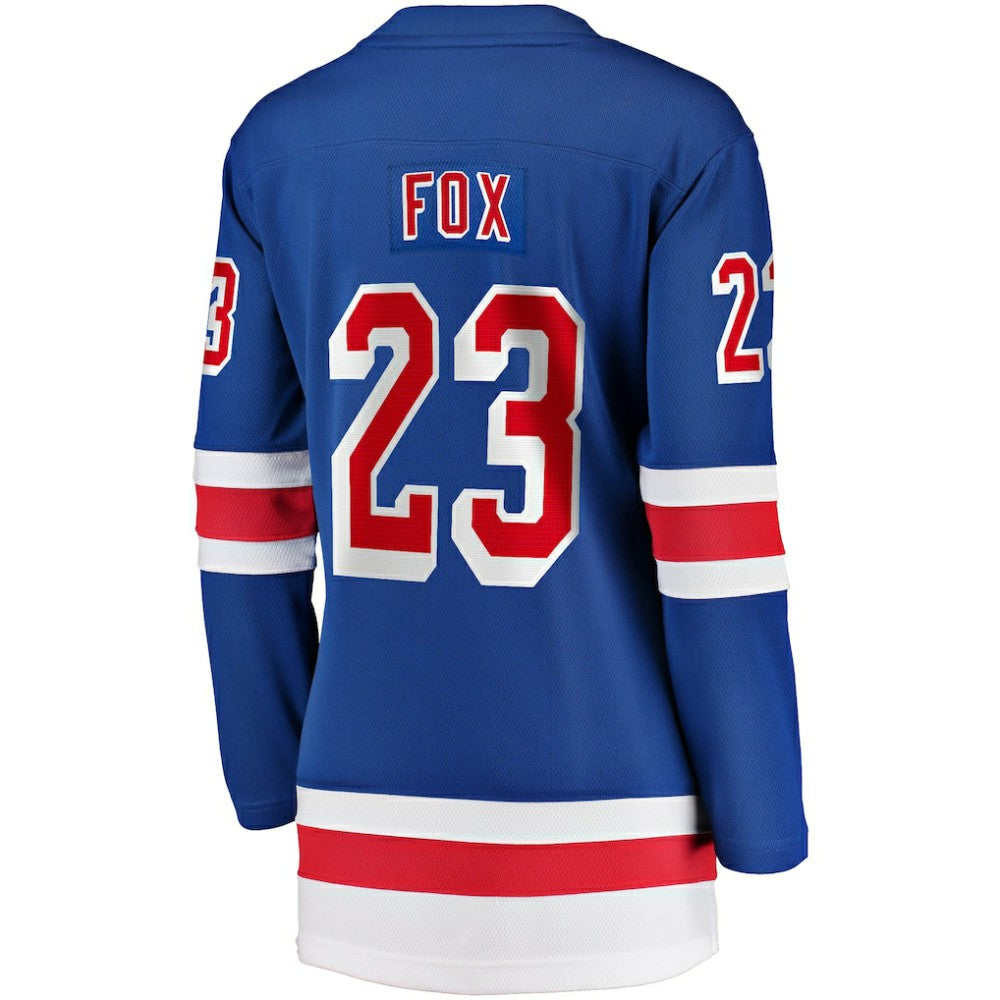 Adam Fox New York Rangers Fanatics Women's Home Breakaway Jersey - Blue Jerseys