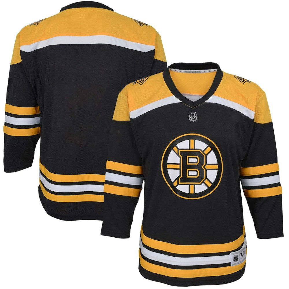 Boston Bruins Youth Home Replica Blank Jersey - Black Jerseys
