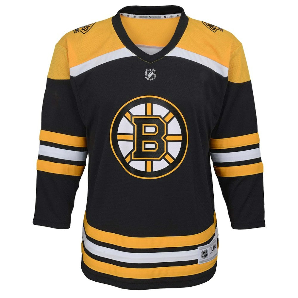 Boston Bruins Youth Home Replica Blank Jersey - Black Jerseys