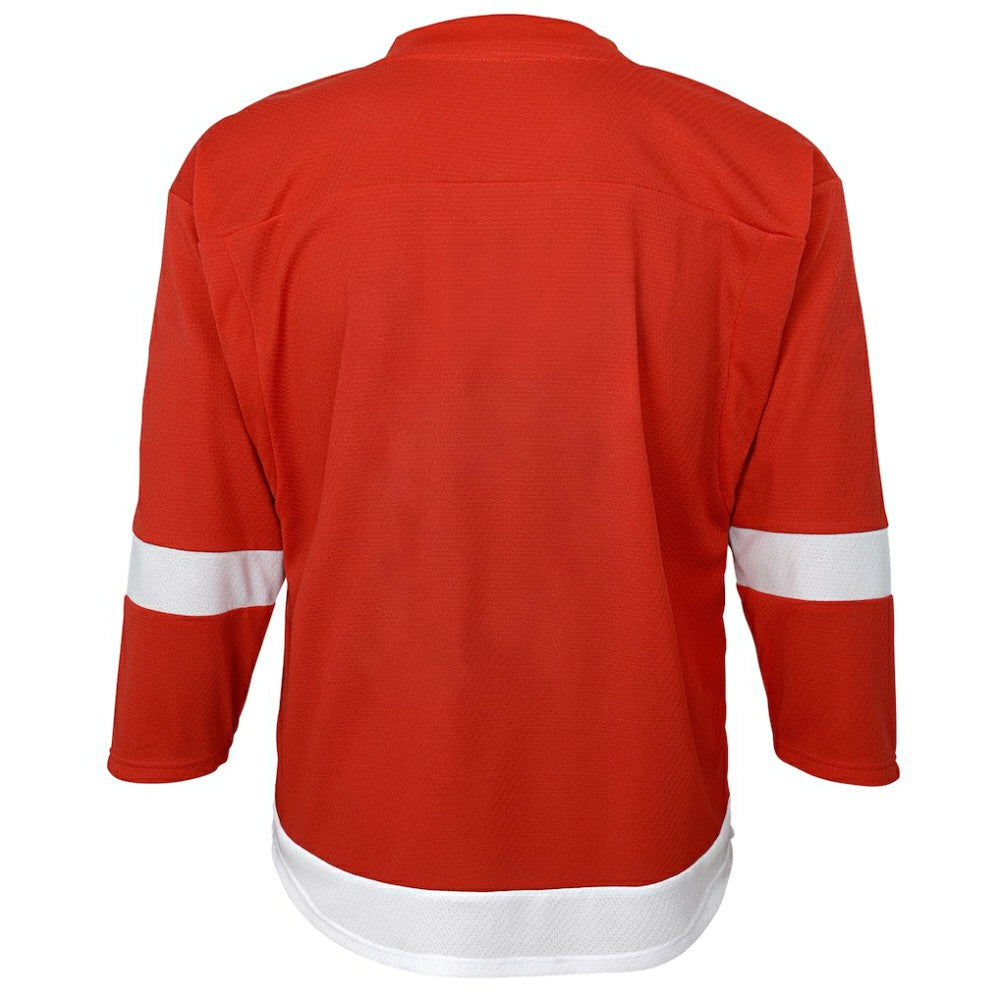 Detroit Red Wings Youth Home Replica Blank Jersey - Red Jerseys