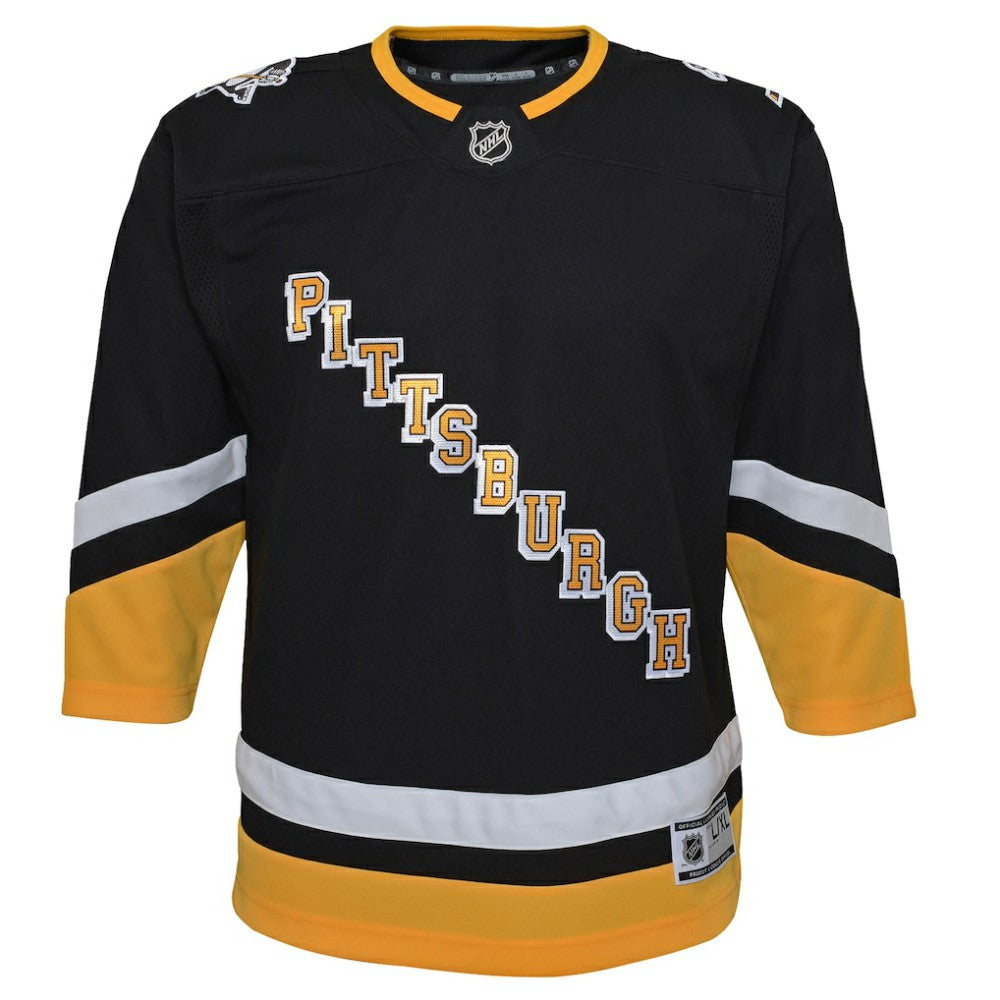 Pittsburgh Penguins Youth 2021/22 Alternate Premier Jersey - Black Jerseys