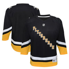 Pittsburgh Penguins Youth 2021/22 Alternate Replica Jersey - Black Jerseys