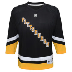 Pittsburgh Penguins Youth 2021/22 Alternate Replica Jersey - Black Jerseys
