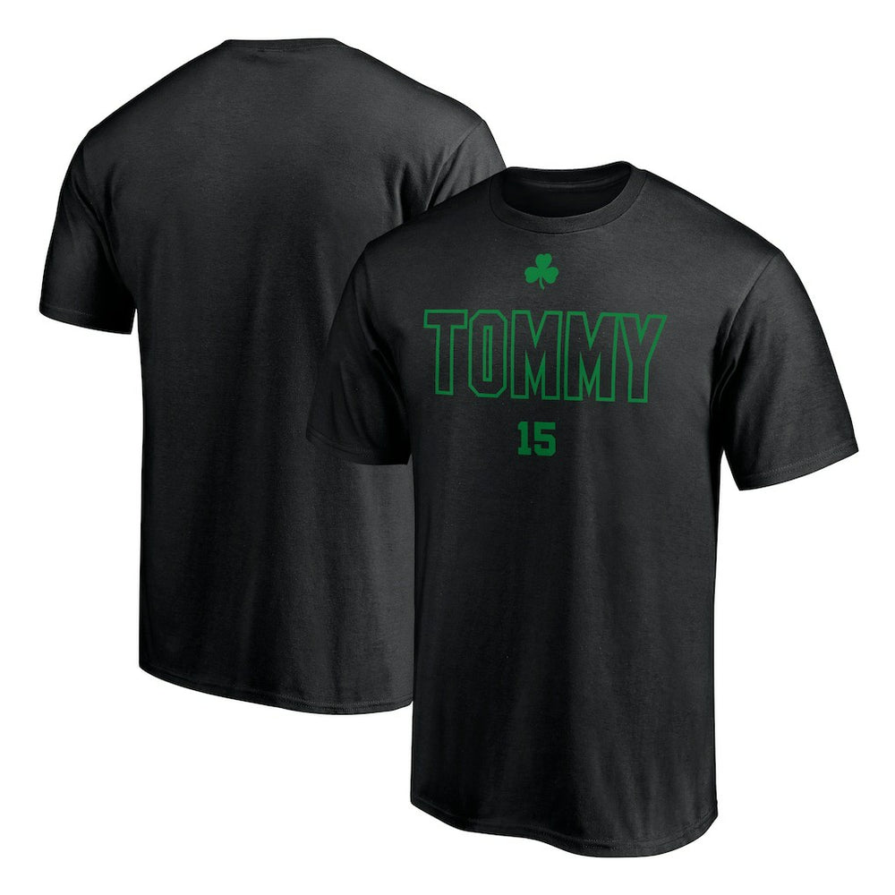 Tom Heinsohn Boston Celtics T-Shirt - Black shop