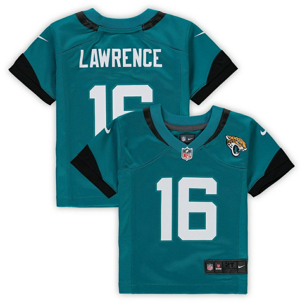 Trevor Lawrence Jacksonville Jaguars Preschool Game Jersey - Teal on sale
