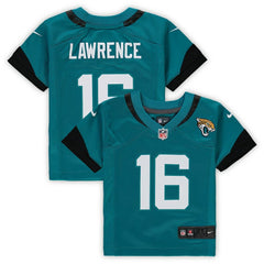Trevor Lawrence Jacksonville Jaguars Preschool Game Jersey - Teal on sale