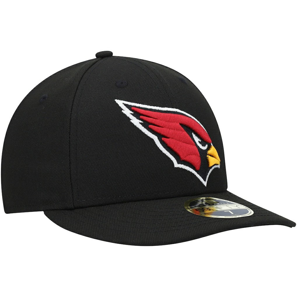 Arizona Cardinals New Era Omaha Low Profile 59FIFTY Fitted Hat - Black sale