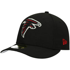 Atlanta Falcons New Era Omaha Low Profile 59FIFTY Fitted Hat - Black on sale