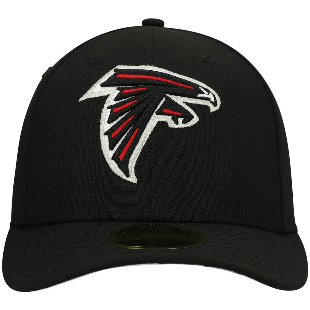 Atlanta Falcons New Era Omaha Low Profile 59FIFTY Fitted Hat - Black on sale