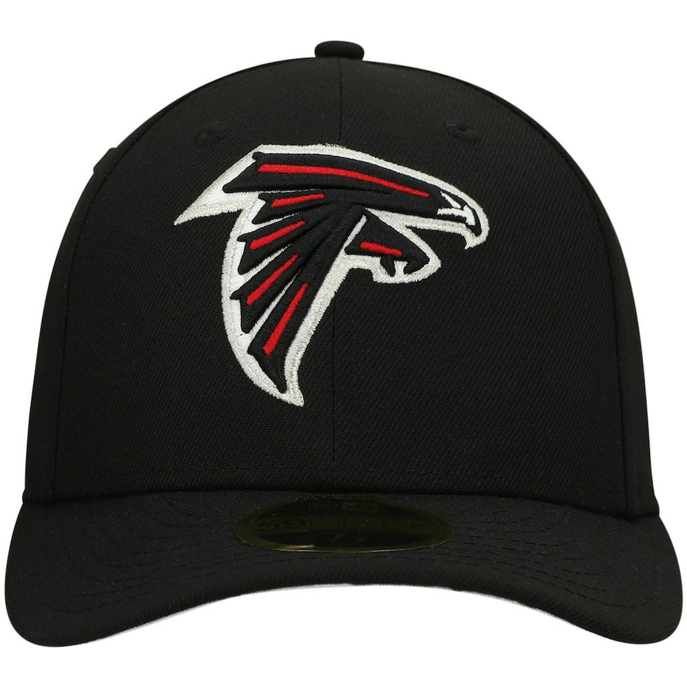 Atlanta Falcons New Era Omaha Low Profile 59FIFTY Fitted Hat - Black on sale