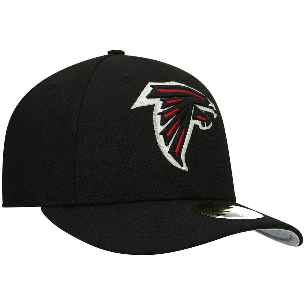 Atlanta Falcons New Era Omaha Low Profile 59FIFTY Fitted Hat - Black on sale