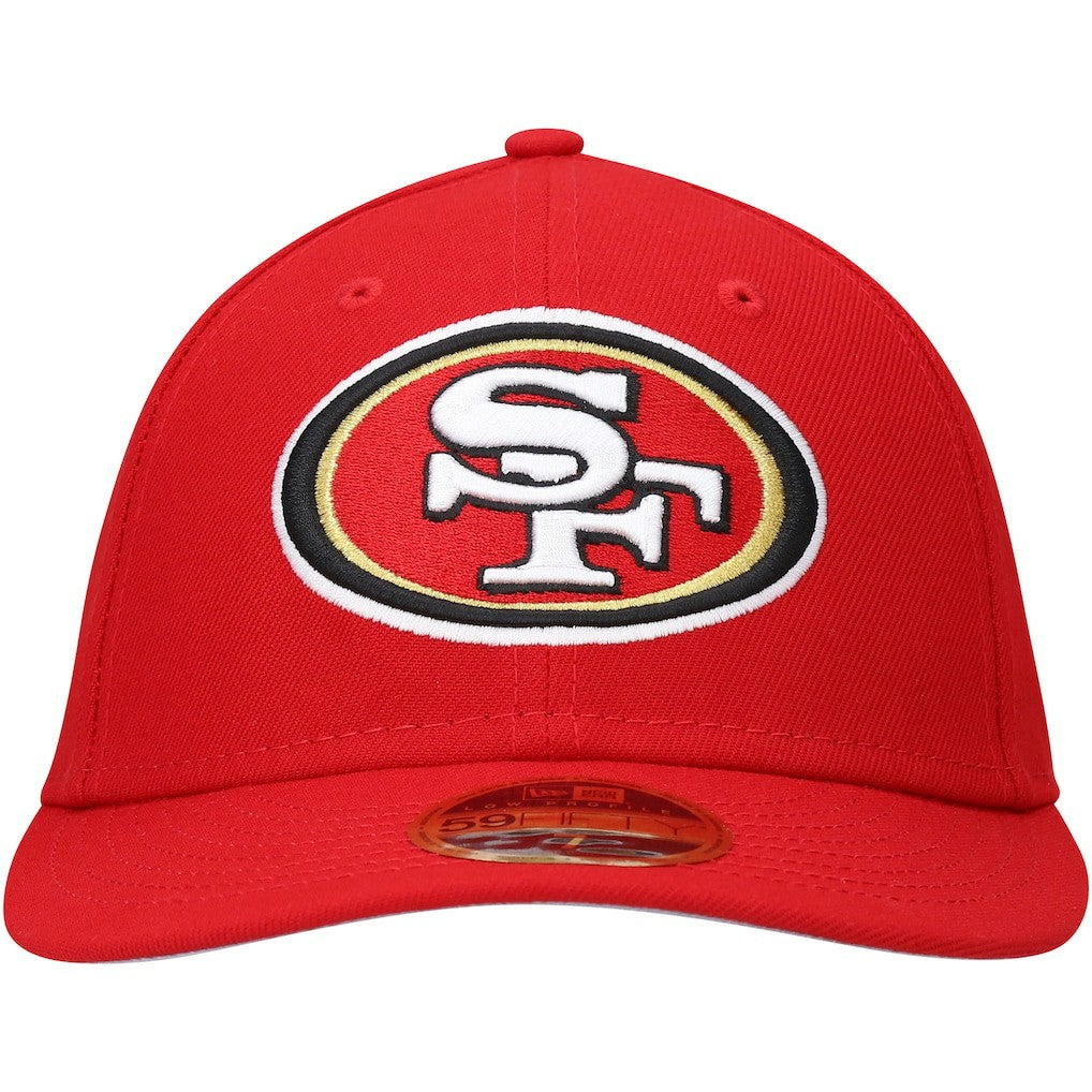 San Francisco 49ers New Era Omaha Low Profile 59FIFTY Fitted Hat - Scarlet online