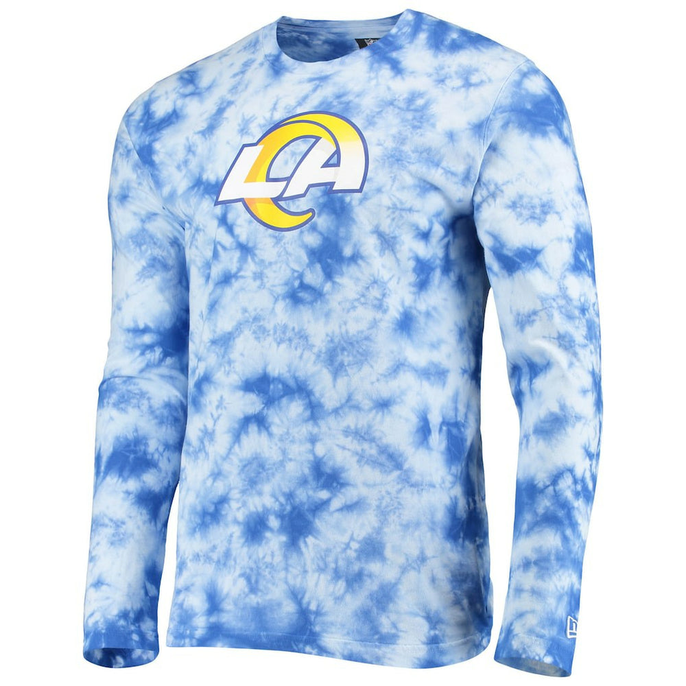 Los Angeles Rams New Era Tie-Dye Long Sleeve T-Shirt - Royal cheap