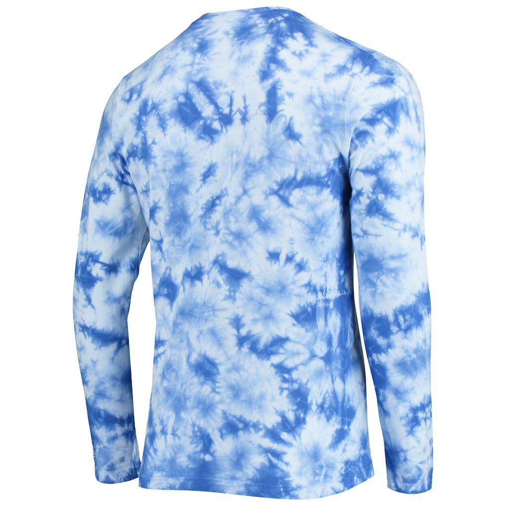 Los Angeles Rams New Era Tie-Dye Long Sleeve T-Shirt - Royal cheap