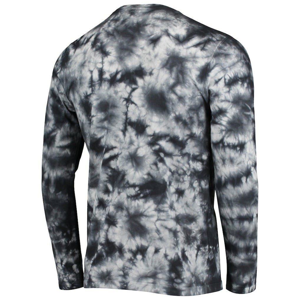 Las Vegas Raiders New Era Tie-Dye Long Sleeve T-Shirt - Black on sale