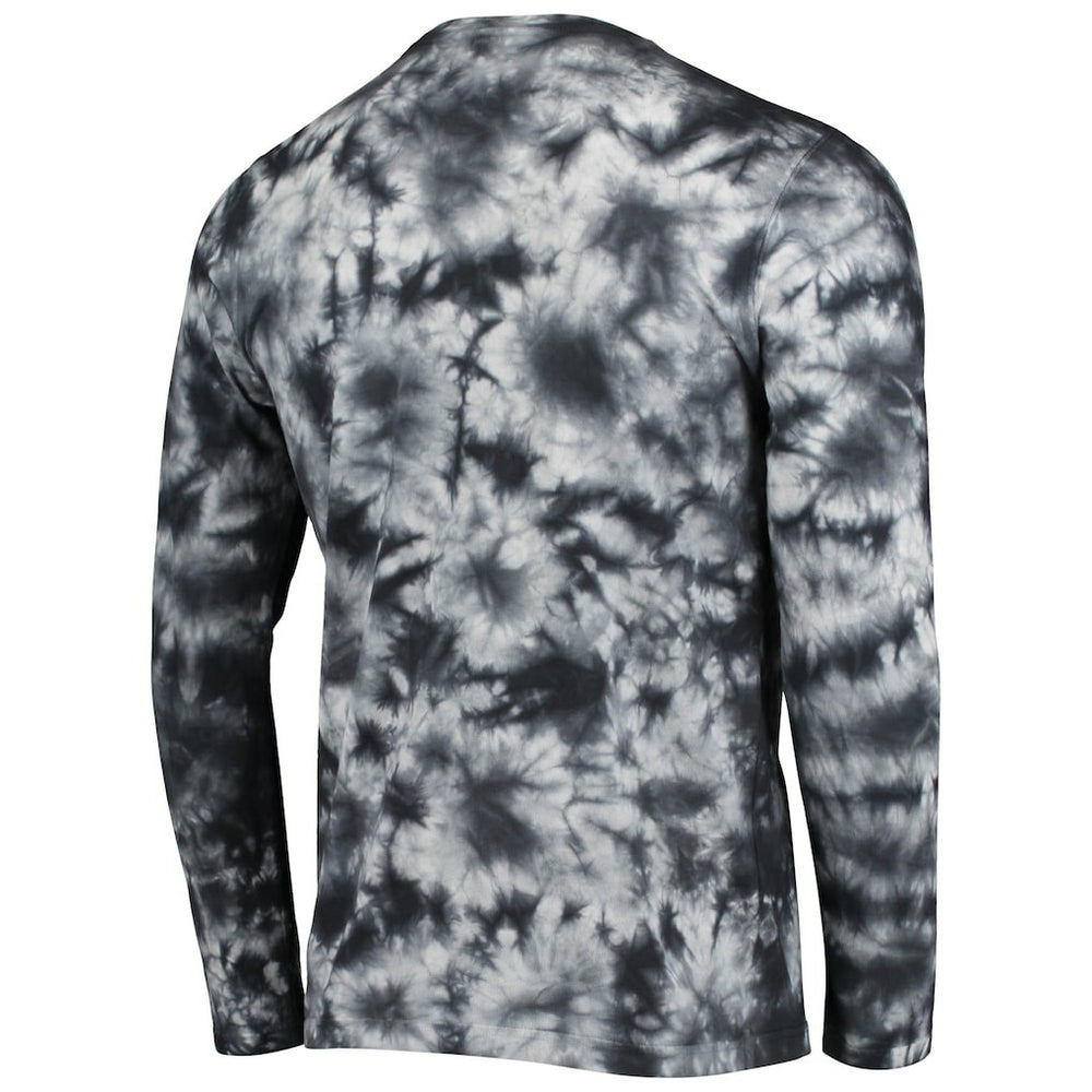 Las Vegas Raiders New Era Tie-Dye Long Sleeve T-Shirt - Black on sale