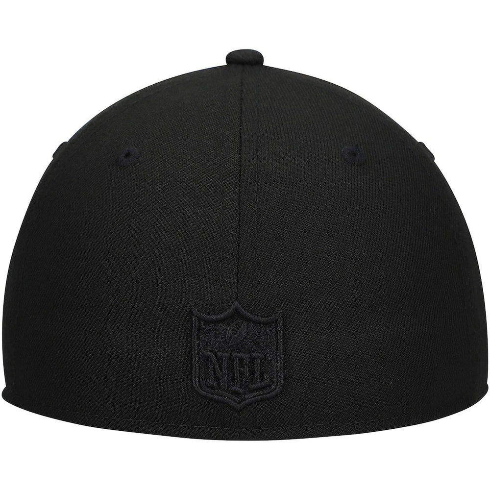 Detroit Lions New Era Black on Black Low Profile 59FIFTY II Fitted Hat - Black outlet