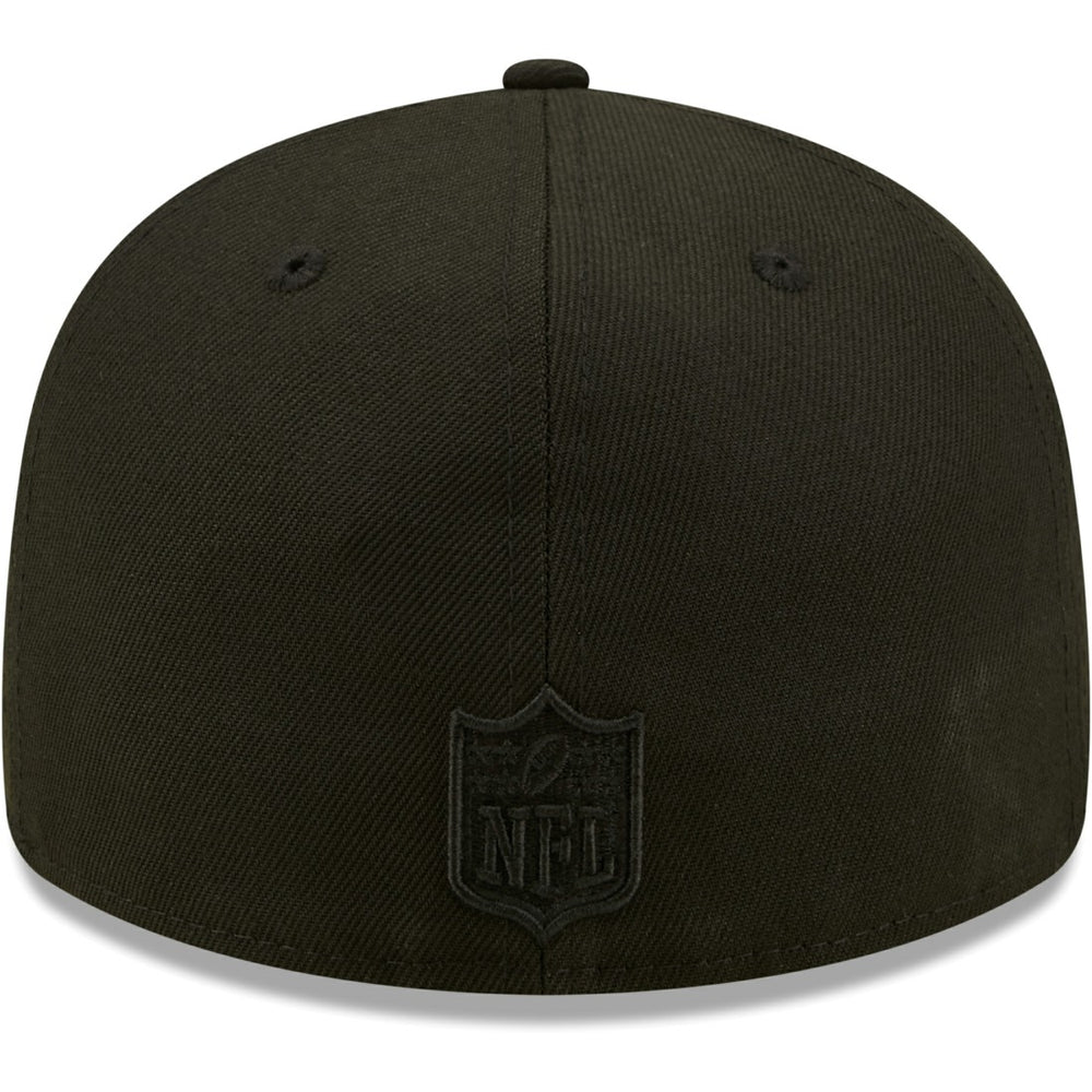 Houston Texans New Era Black on Black Low Profile 59FIFTY II Fitted Hat - Black discount