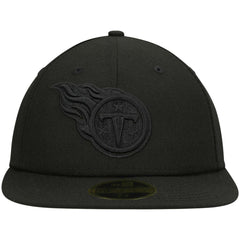 Tennessee Titans New Era Black on Black Low Profile 59FIFTY II Fitted Hat - Black outlet