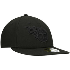 Tennessee Titans New Era Black on Black Low Profile 59FIFTY II Fitted Hat - Black outlet